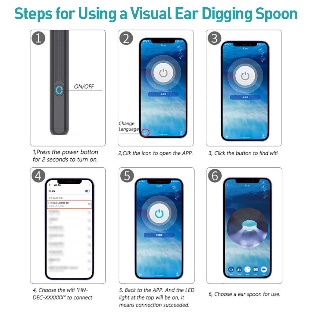 Wireless Ear Wax Remover