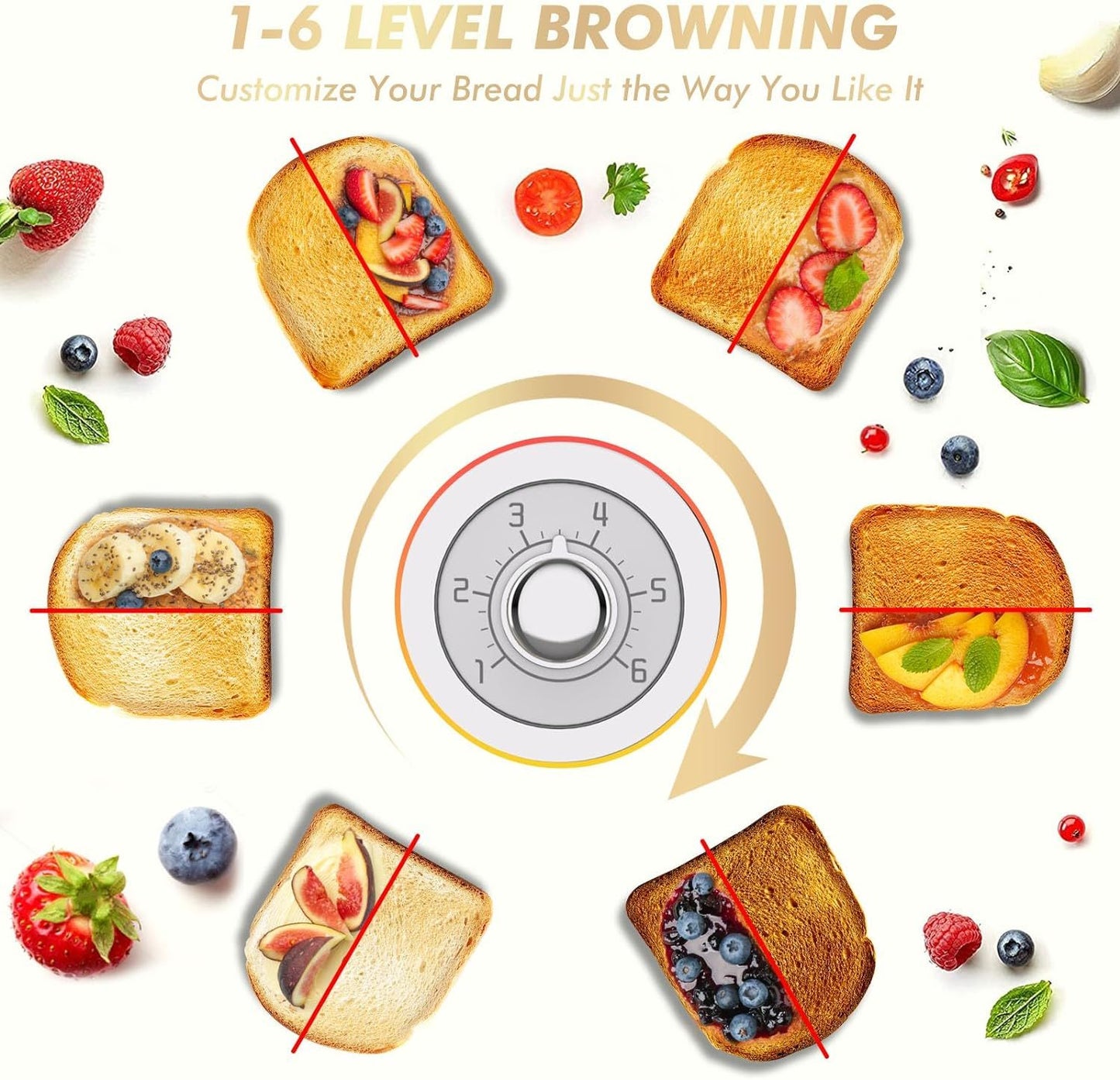 2 Slice Retro Toaster