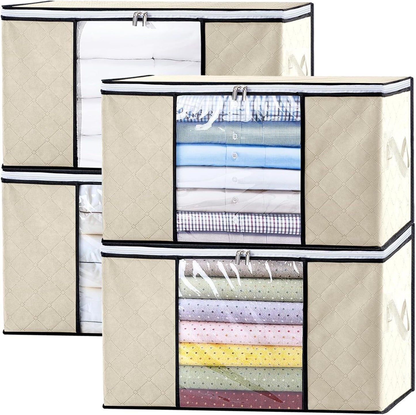 4PCS Clothes Organiser