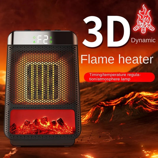 Fan Heater With 3D Dynamic Flame