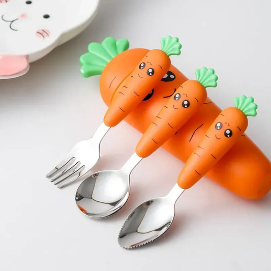 Children's Carrot Tableware