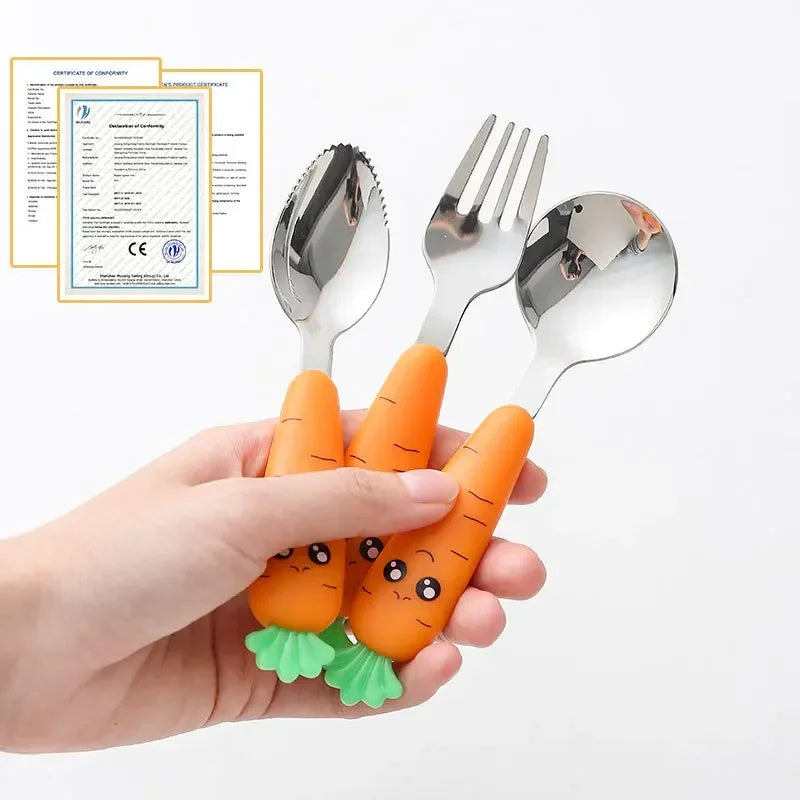 Children's Carrot Tableware
