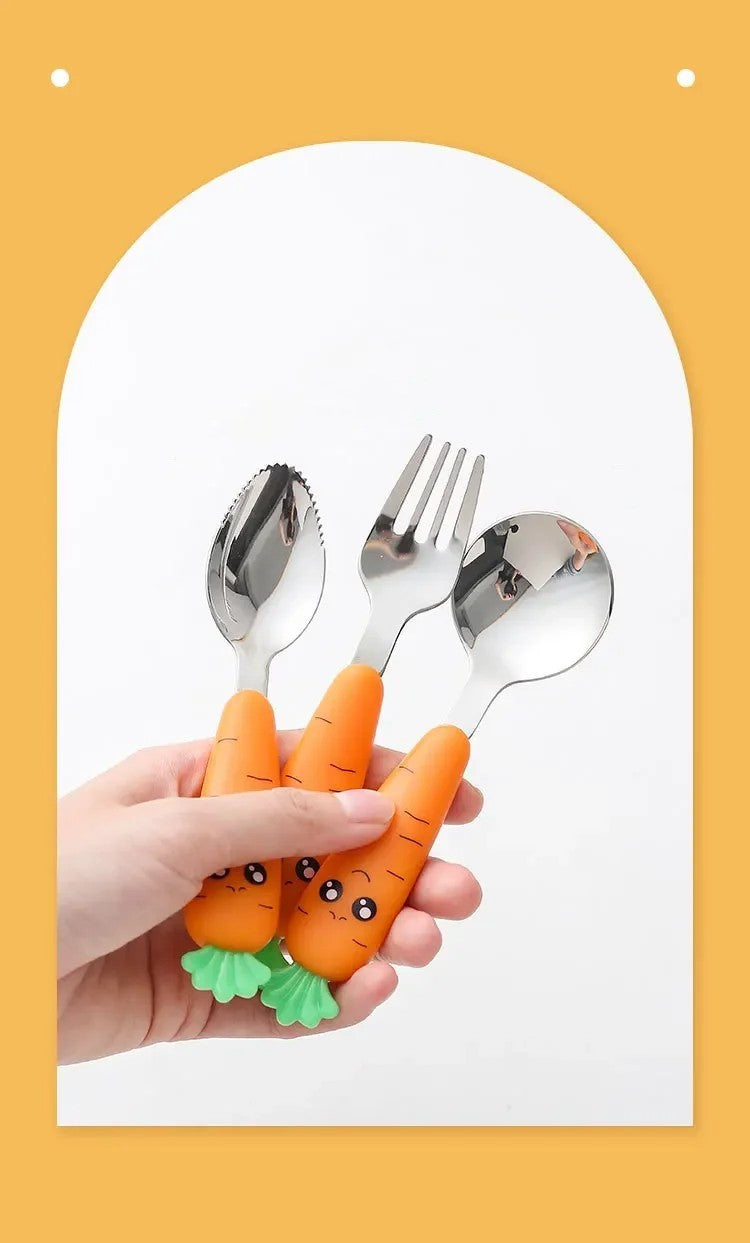 Children's Carrot Tableware