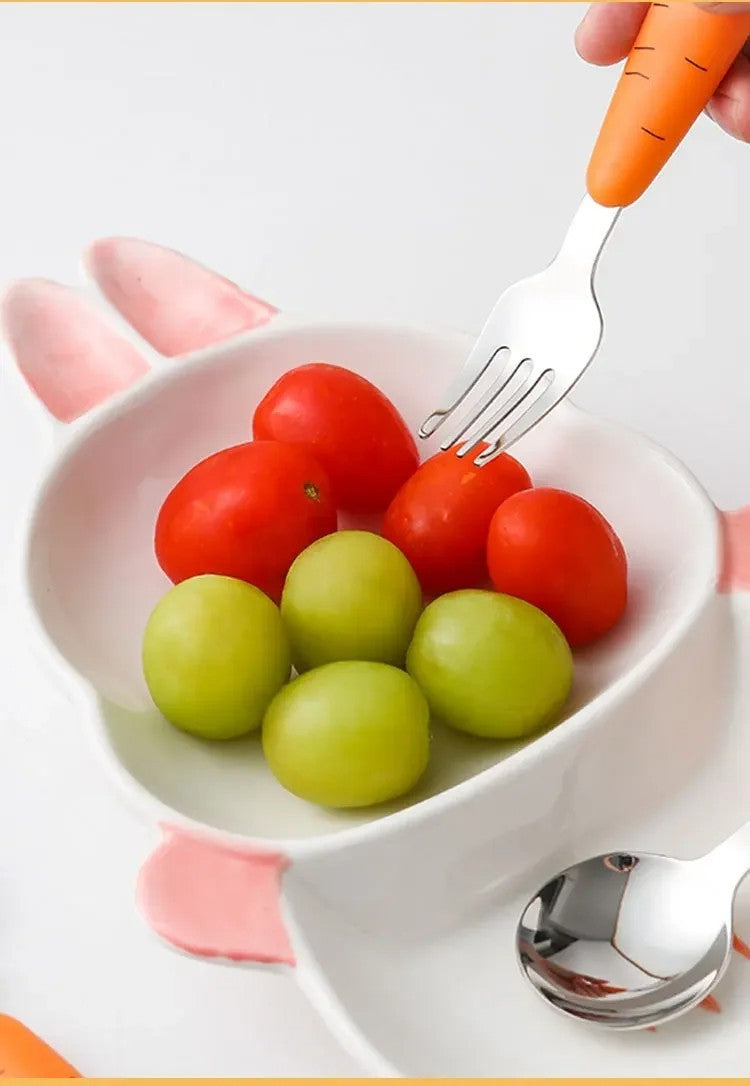 Children's Carrot Tableware