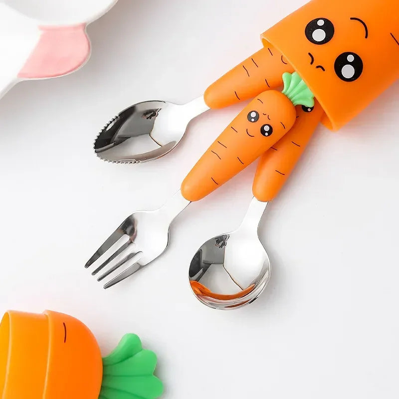 Children's Carrot Tableware