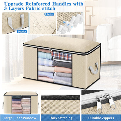 4PCS Clothes Organiser