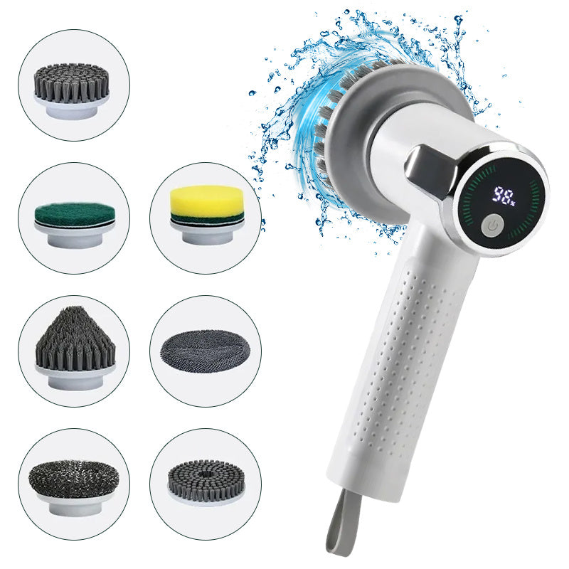 Multifunctional Smart Display Electric Cleaning Brush