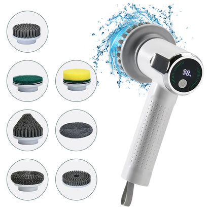 Multifunctional Smart Display Electric Cleaning Brush