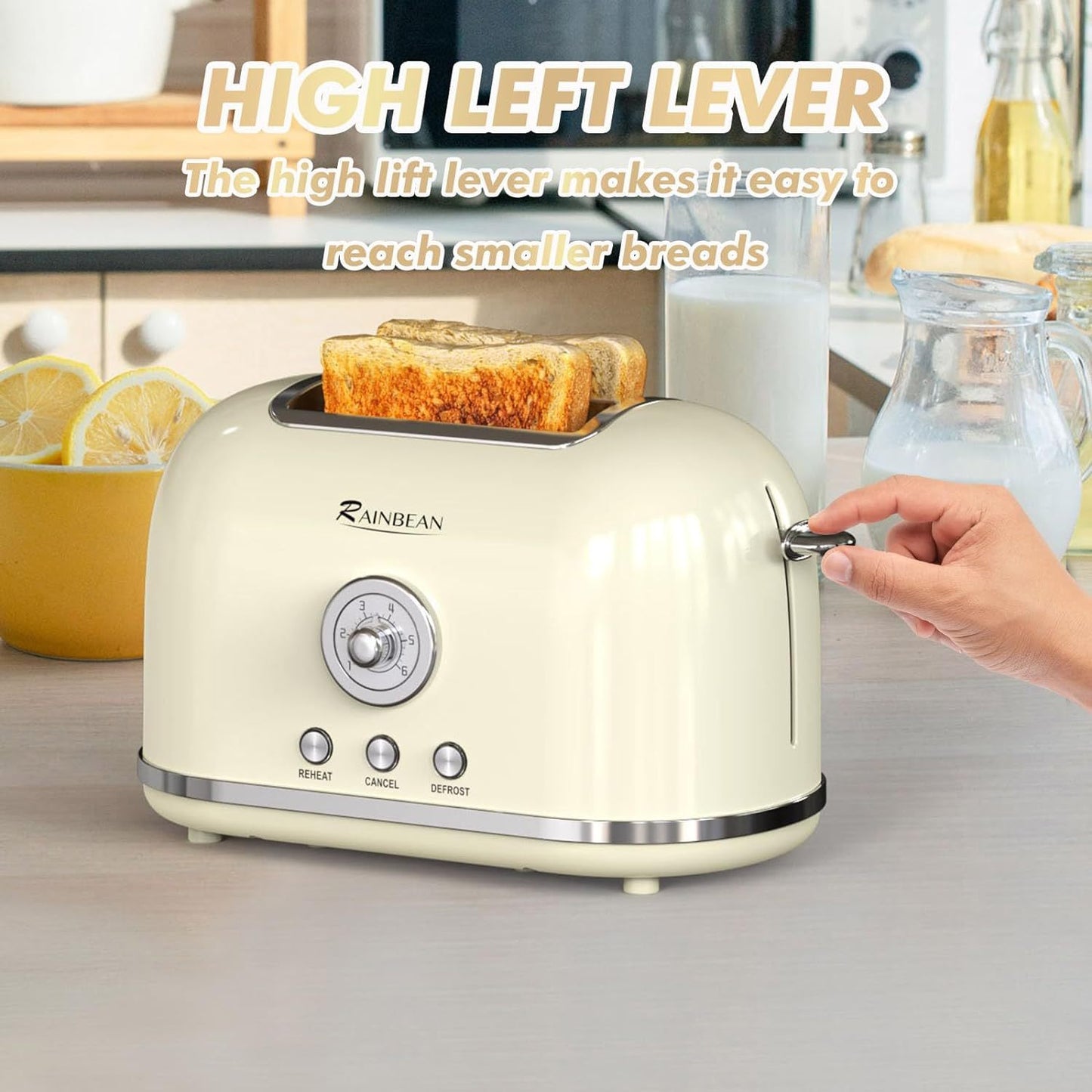 2 Slice Retro Toaster