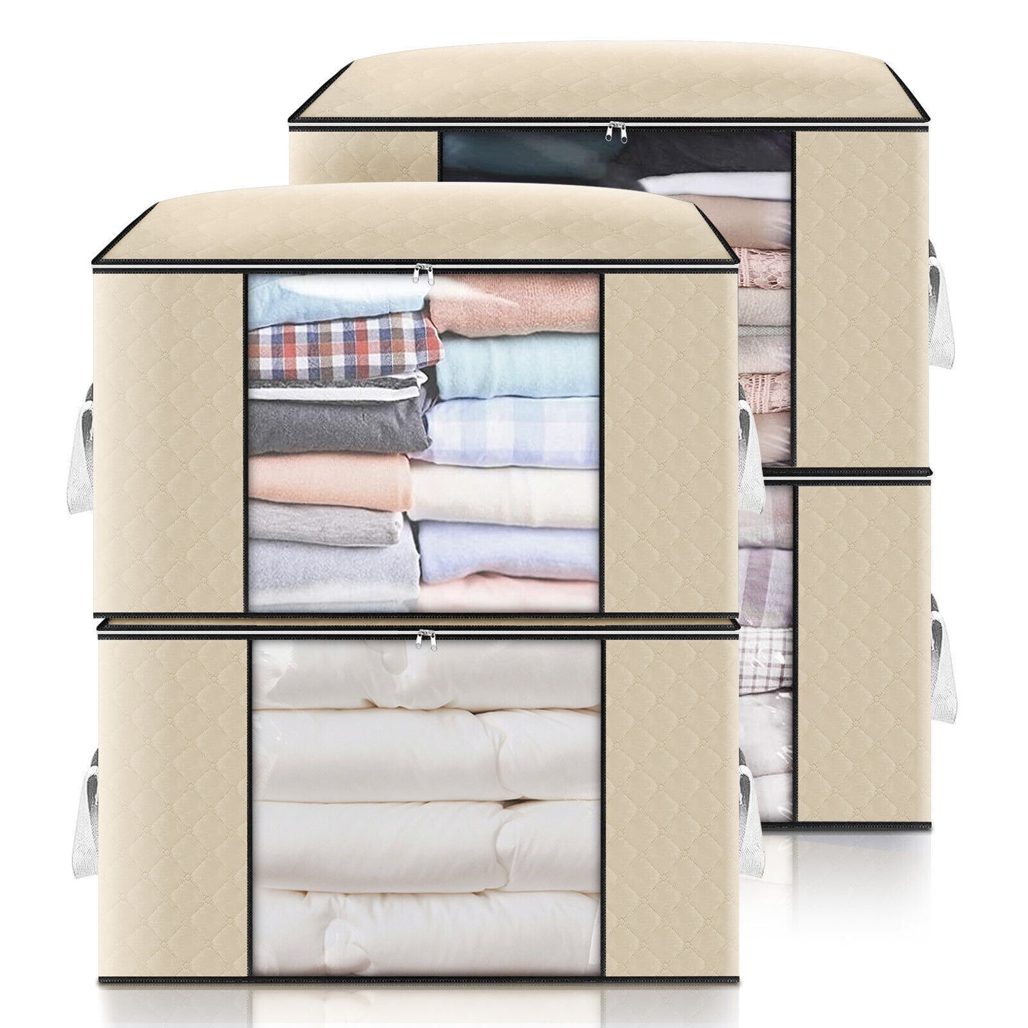 4PCS Clothes Organiser