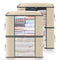 4PCS Clothes Organiser