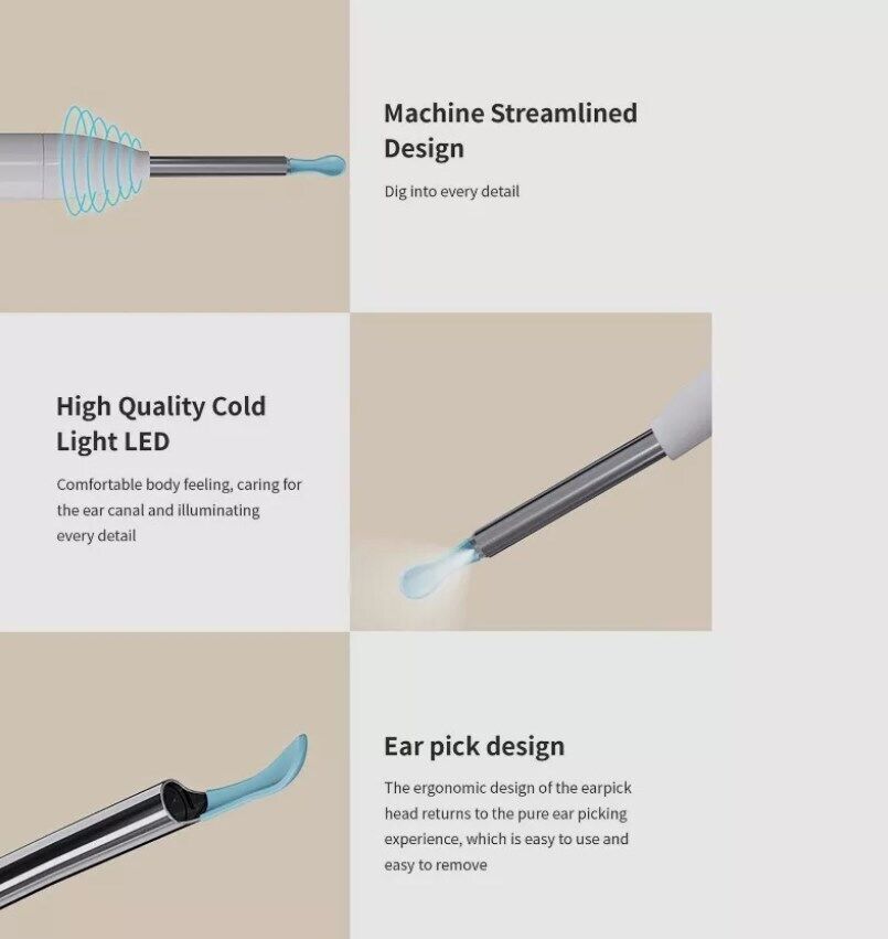Wireless Ear Cleaner Set